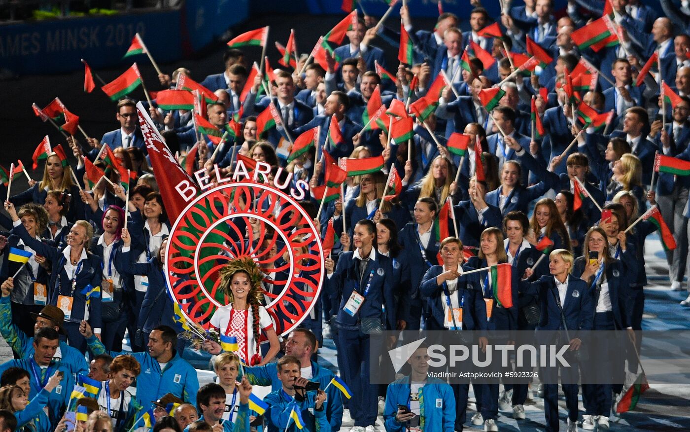 Belarus European Games Opening