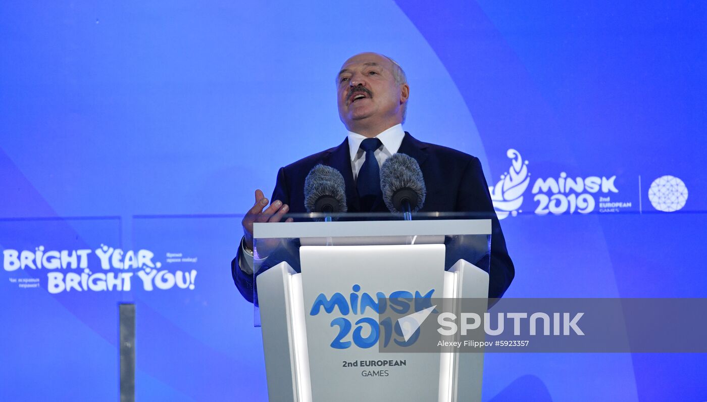 Belarus European Games Opening