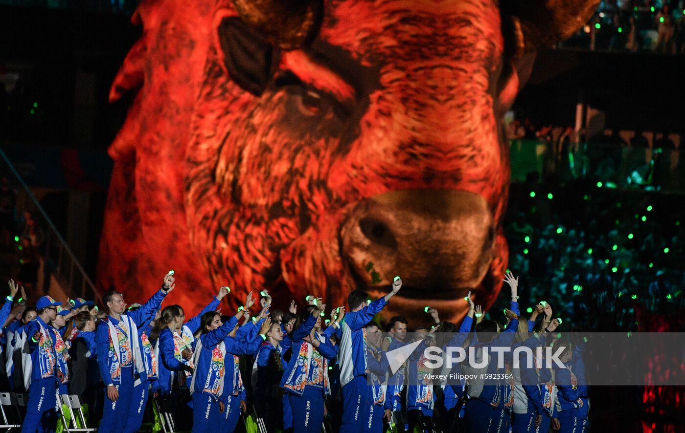 Belarus European Games Opening