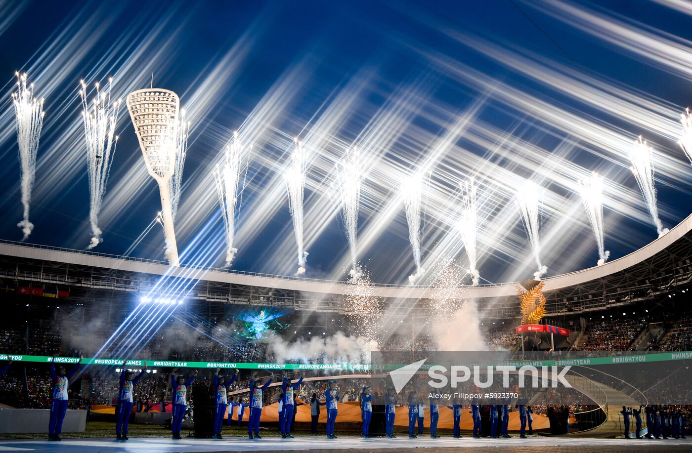 Belarus European Games Opening