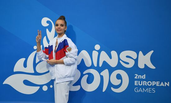 Belarus European Games Rhythmic Gymnastics