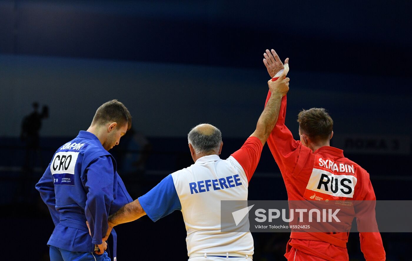Belarus European Games Sambo