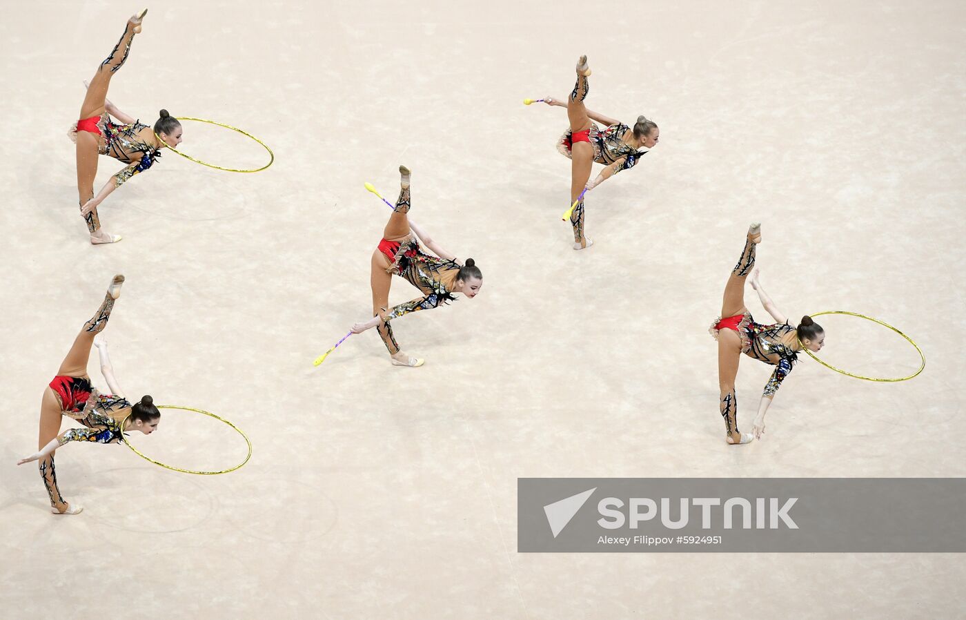 Belarus European Games Rhythmic Gymnastics