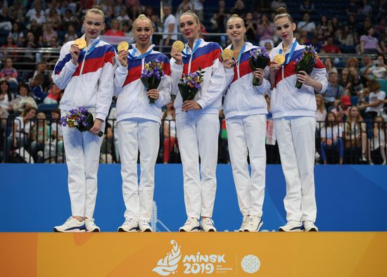 Belarus European Games Rhythmic Gymnastics