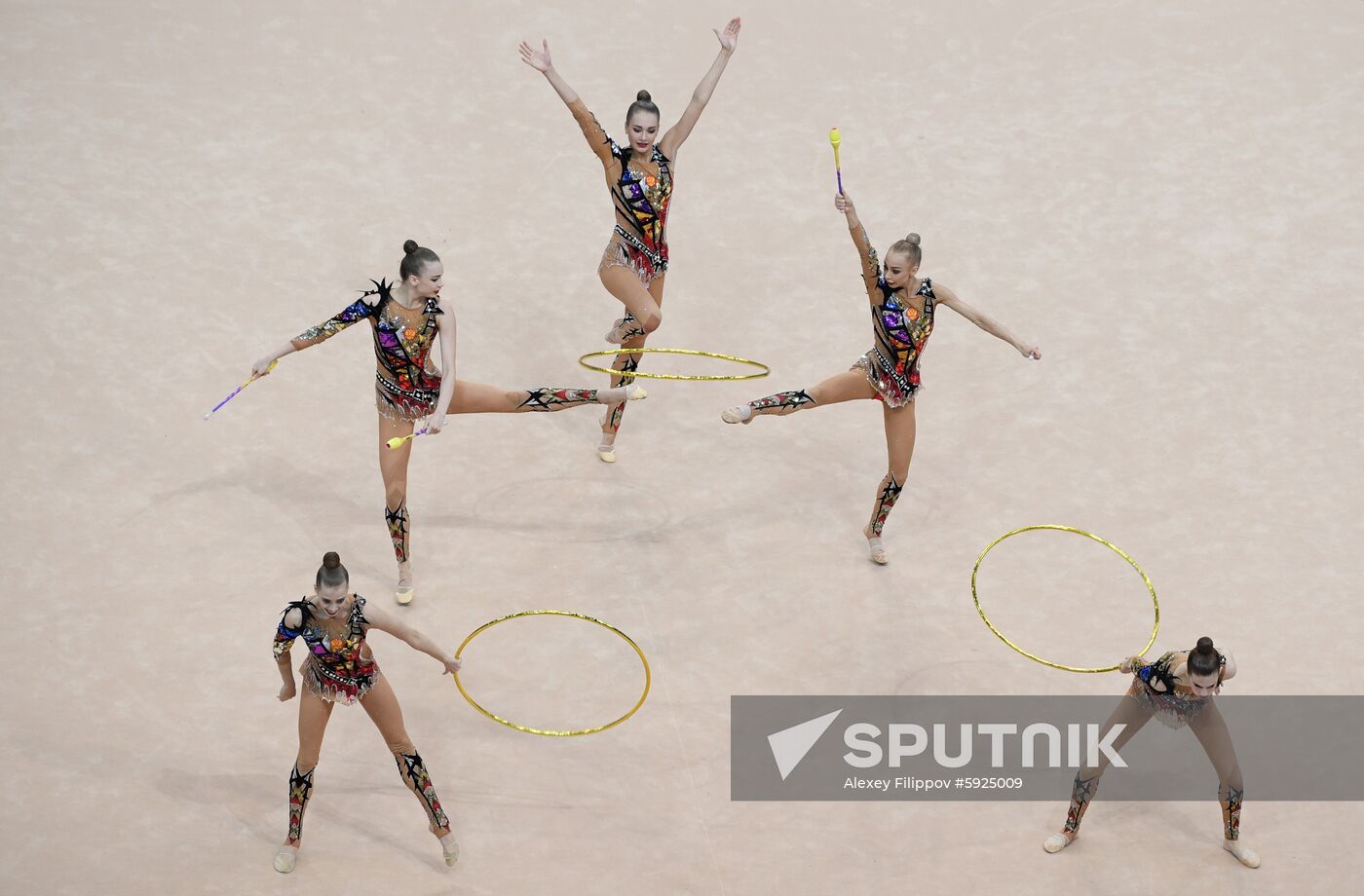 Belarus European Games Rhythmic Gymnastics