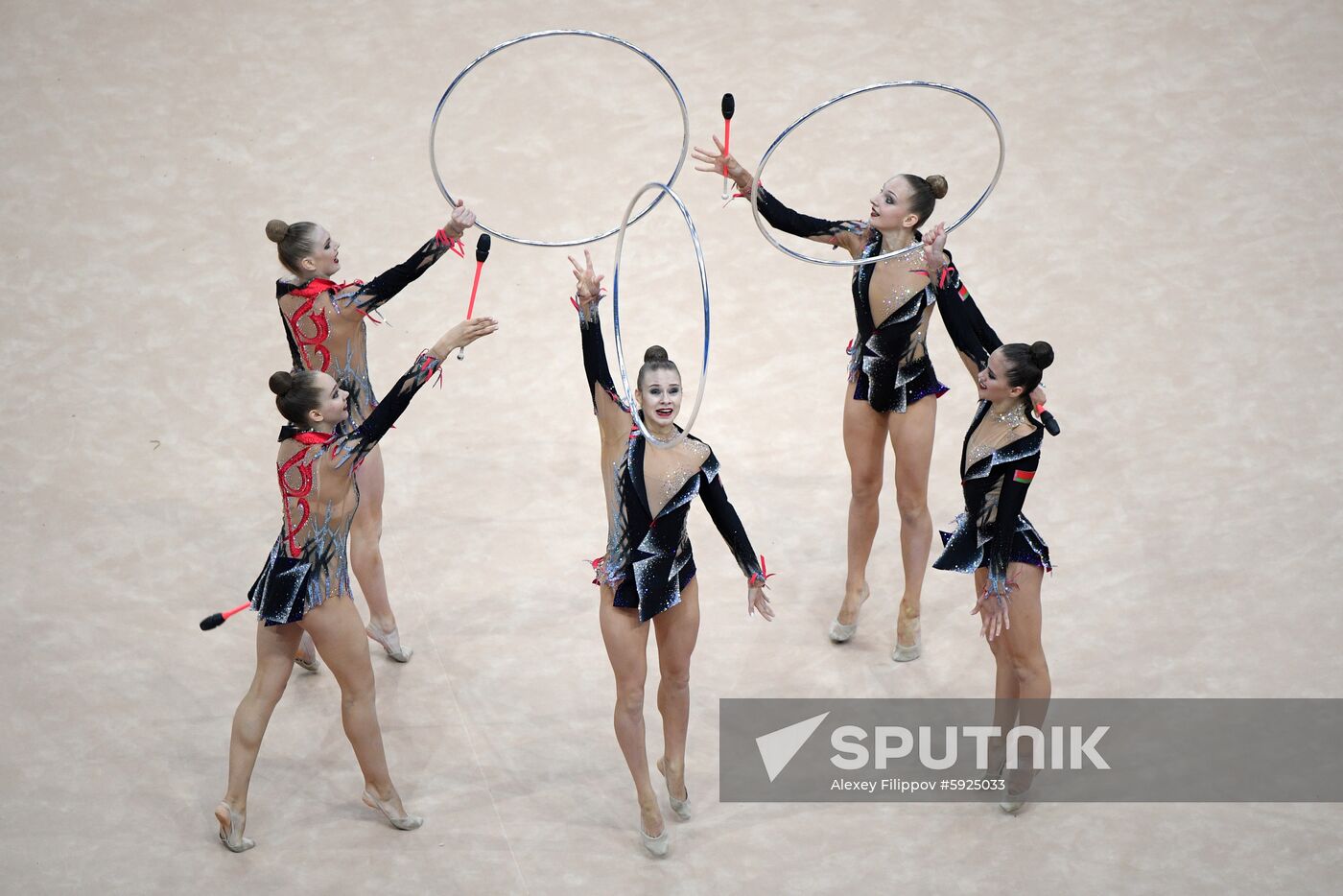 Belarus European Games Rhythmic Gymnastics