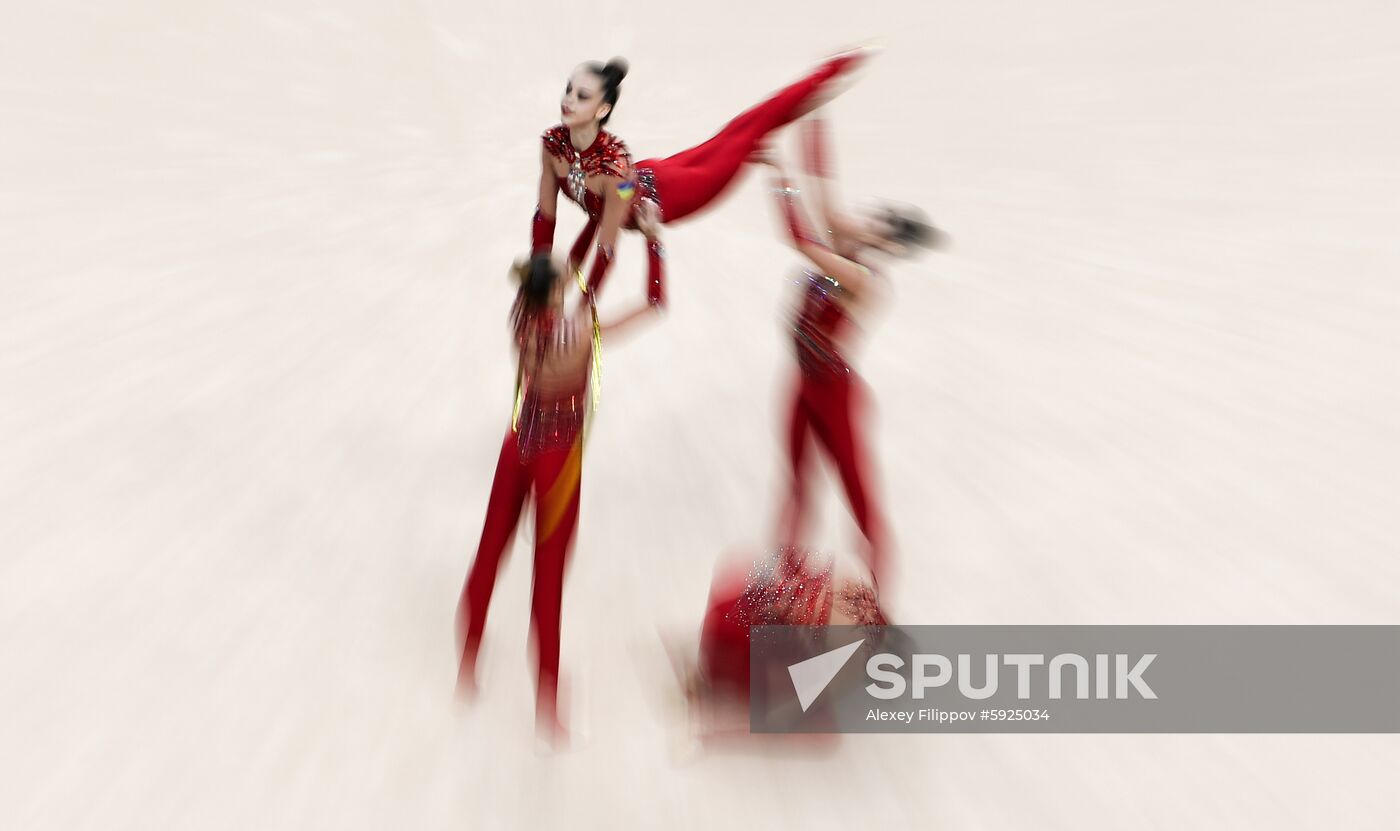 Belarus European Games Rhythmic Gymnastics