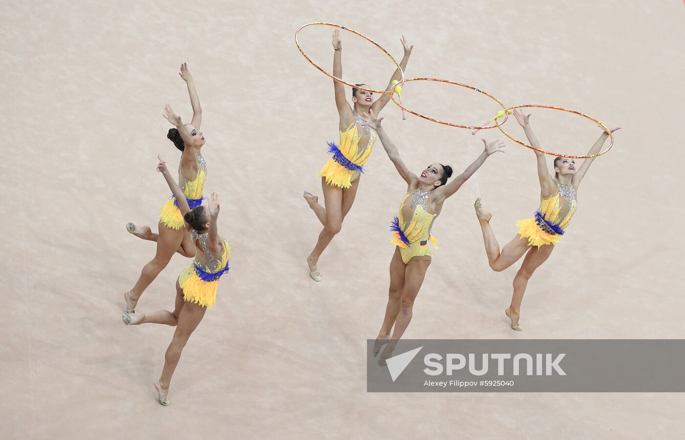 Belarus European Games Rhythmic Gymnastics