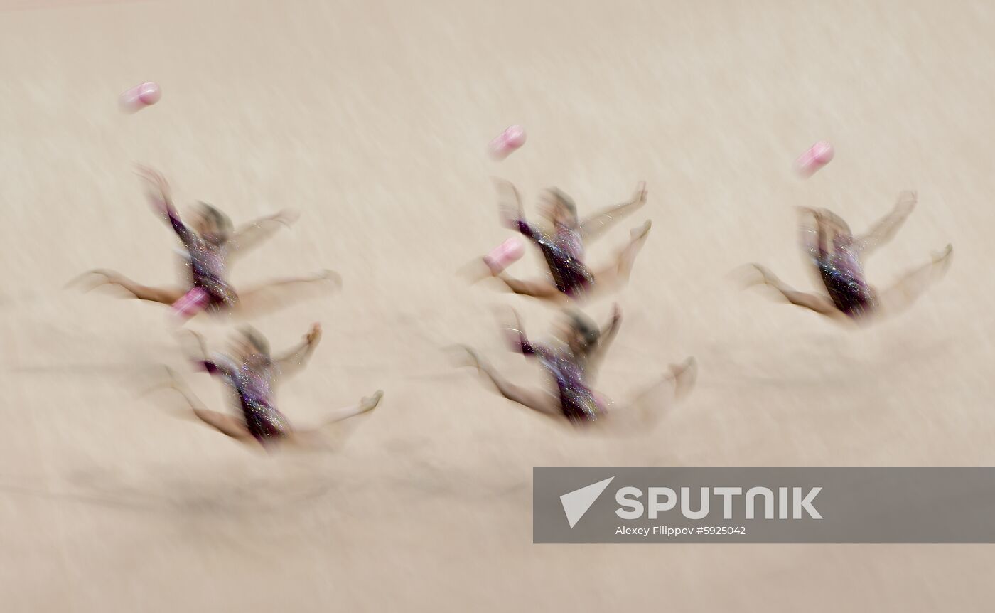 Belarus European Games Rhythmic Gymnastics
