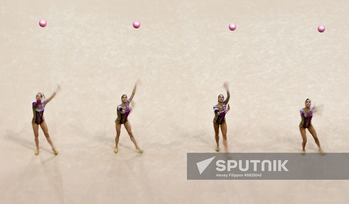Belarus European Games Rhythmic Gymnastics