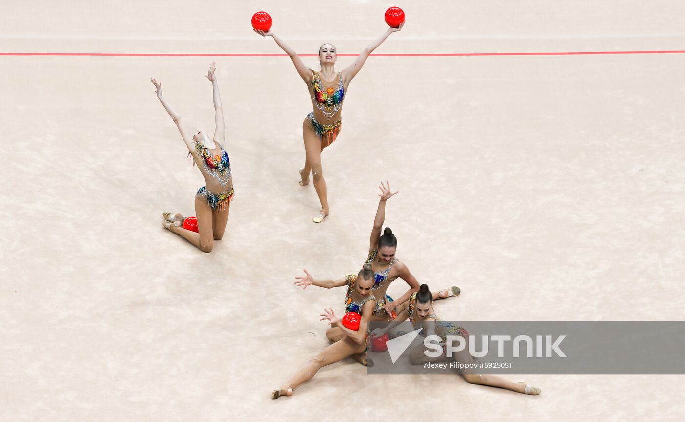 Belarus European Games Rhythmic Gymnastics