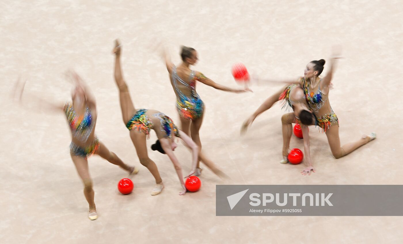 Belarus European Games Rhythmic Gymnastics