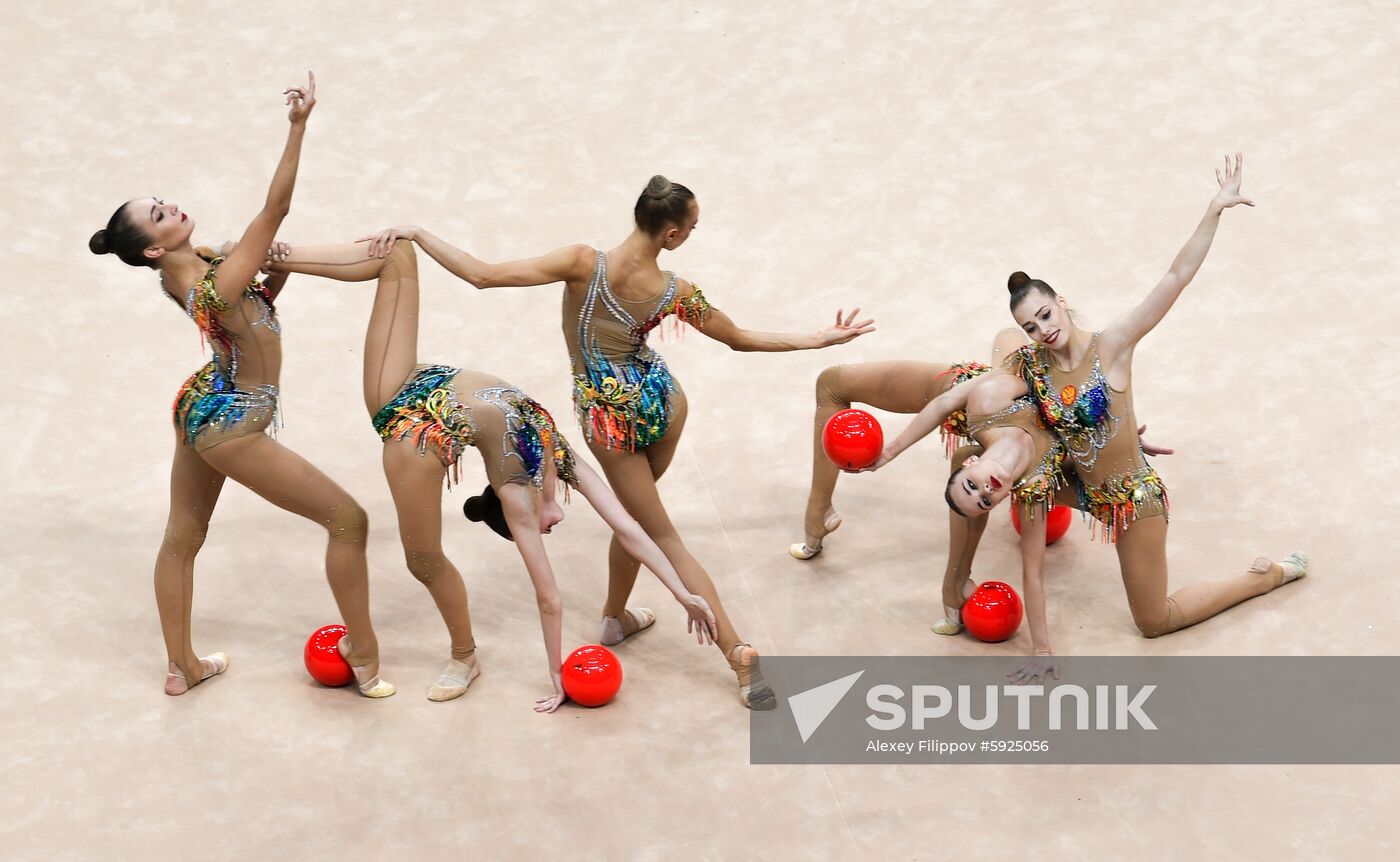 Belarus European Games Rhythmic Gymnastics