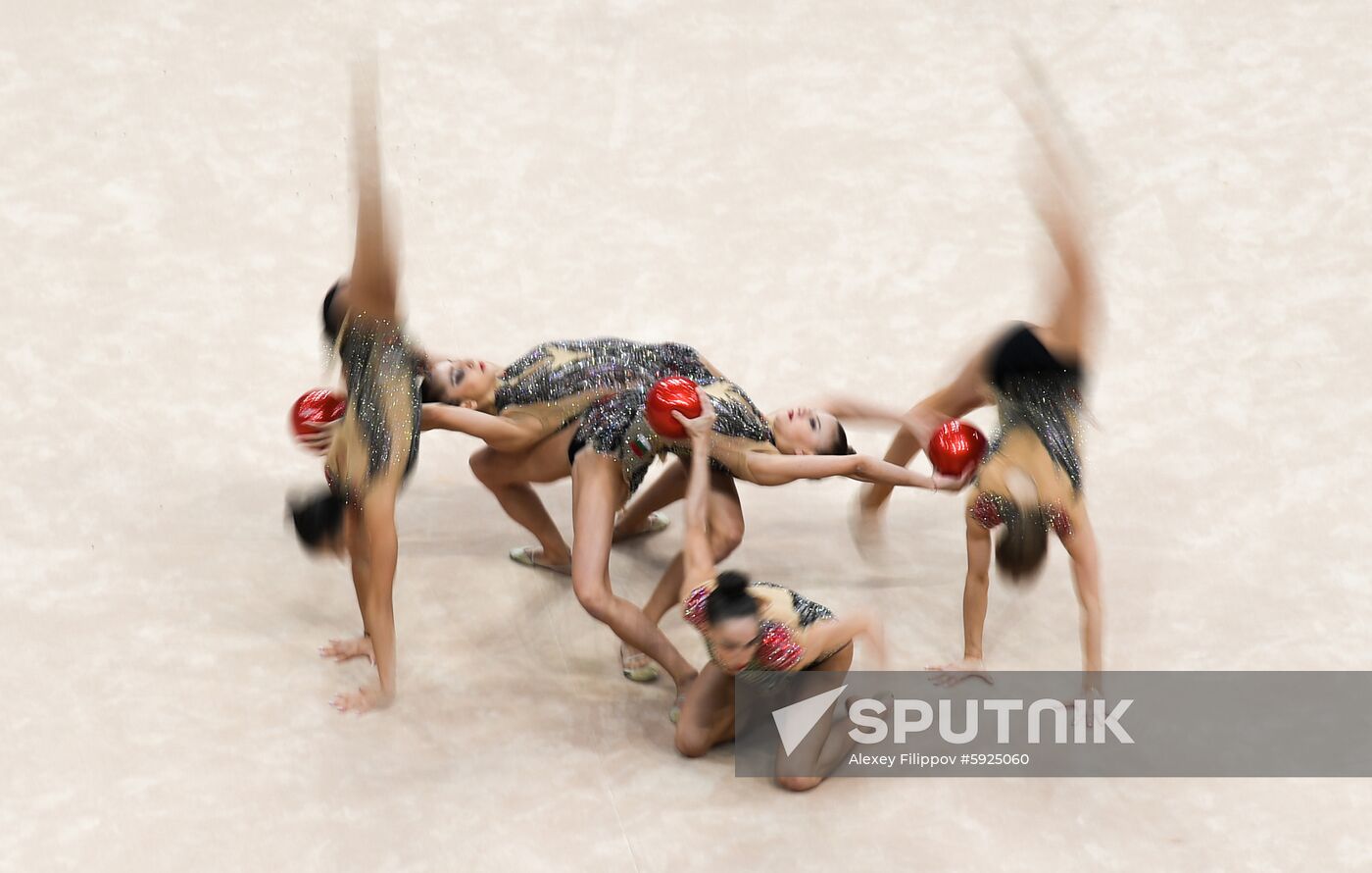 Belarus European Games Rhythmic Gymnastics