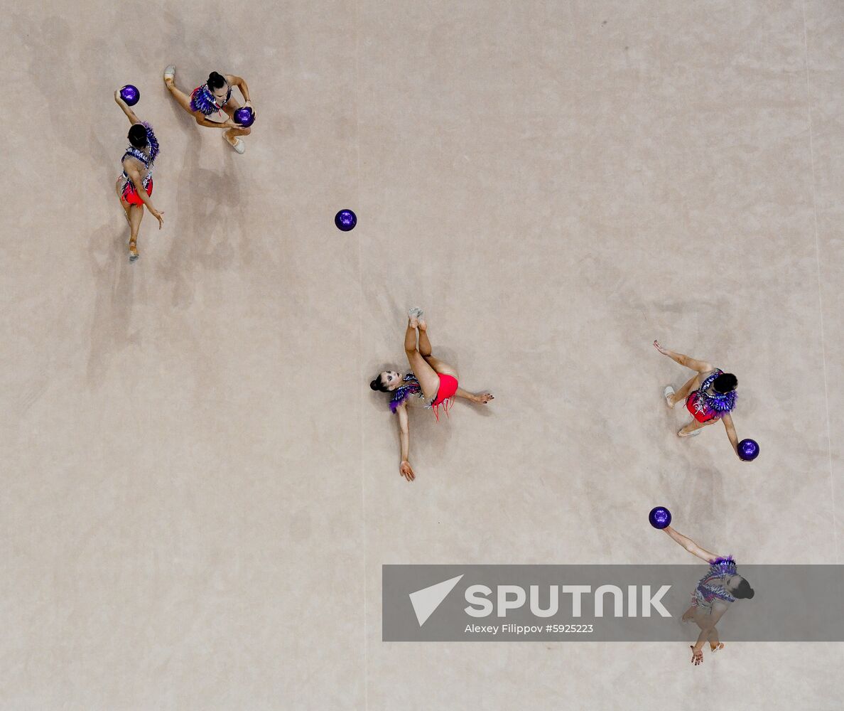 Belarus European Games Rhythmic Gymnastics