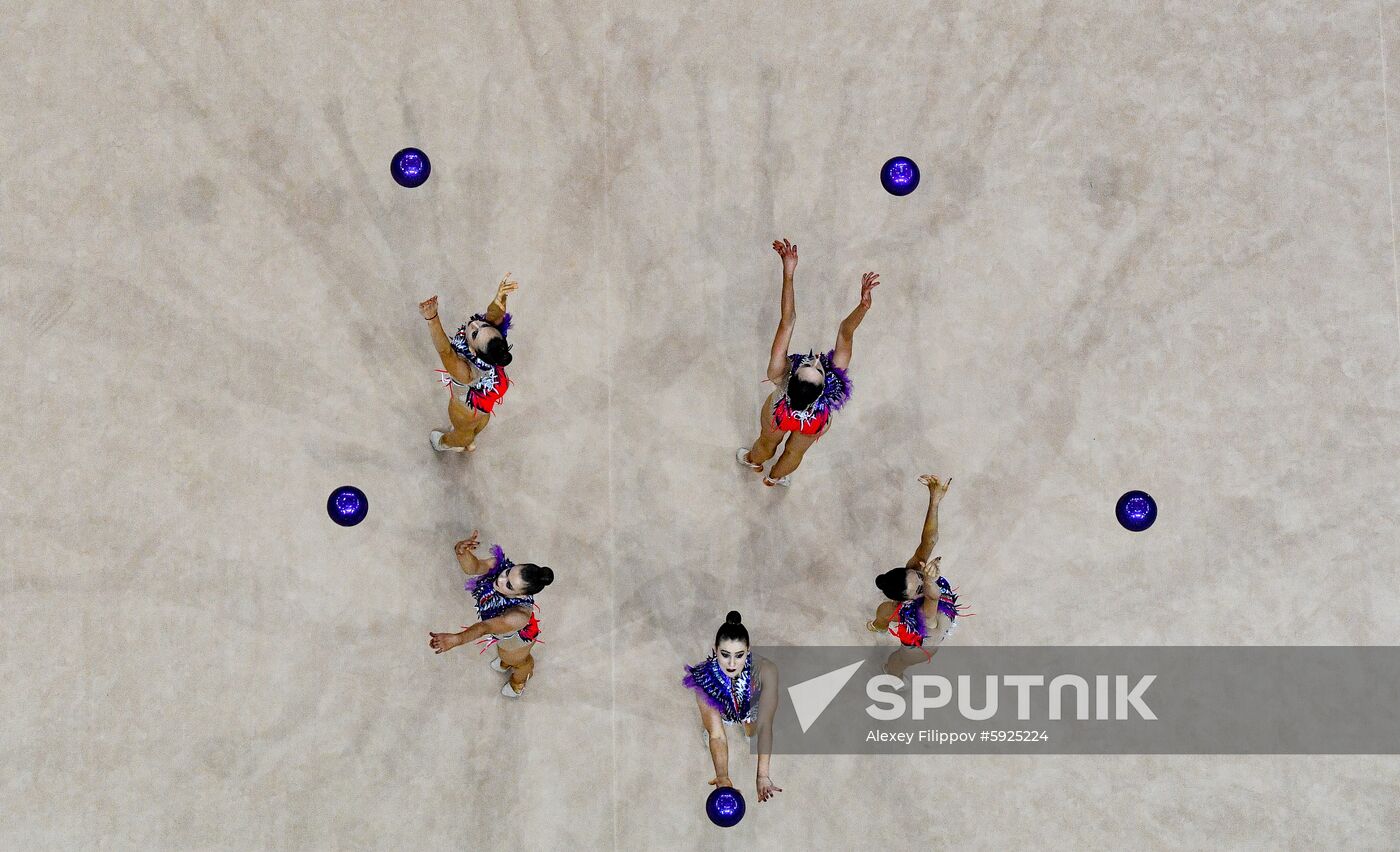 Belarus European Games Rhythmic Gymnastics