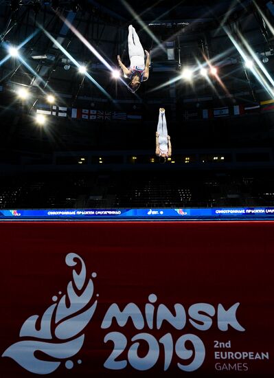 Belarus European Games Trampoline Gymnastics