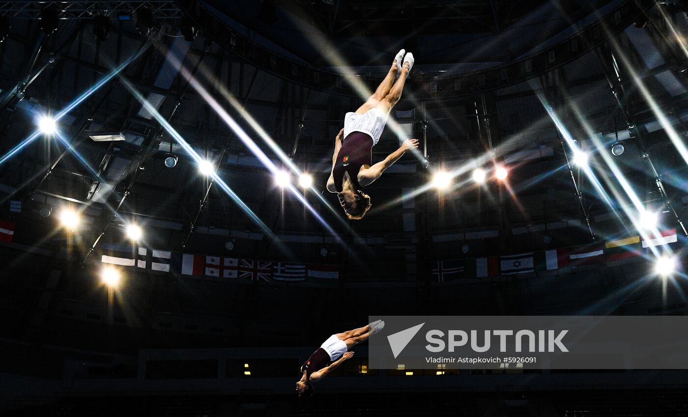 Belarus European Games Trampoline Gymnastics