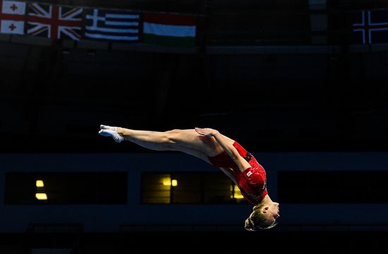 Belarus European Games Trampoline Gymnastics