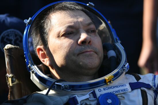 Kazakhstan Space Station Landing