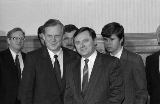 Hungarian delegation visits USSR