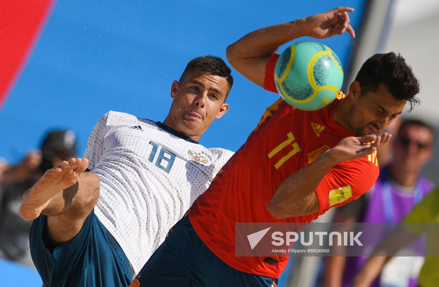 Belarus European Games Beach Soccer Spain - Russia