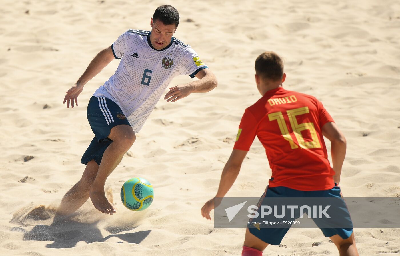 Belarus European Games Beach Soccer Spain - Russia