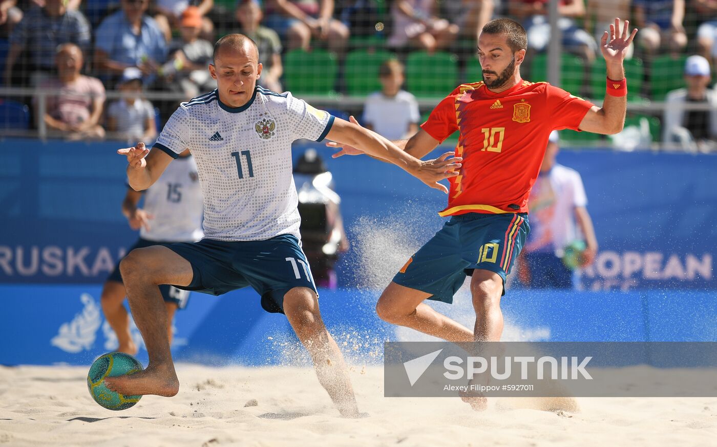Belarus European Games Beach Soccer Spain - Russia