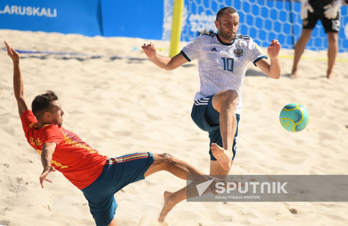 Belarus European Games Beach Soccer Spain - Russia