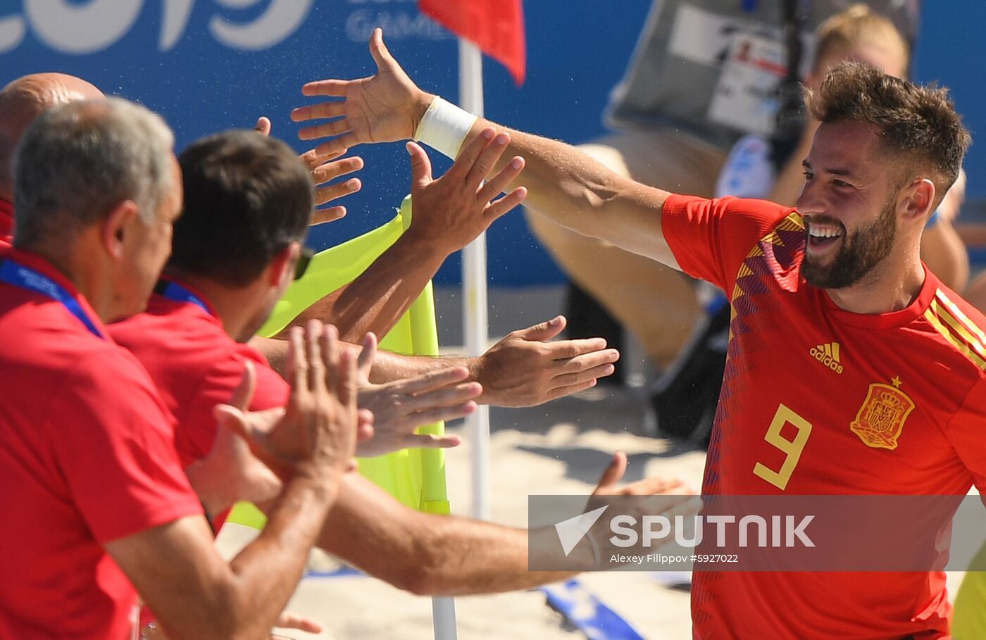 Belarus European Games Beach Soccer Spain - Russia