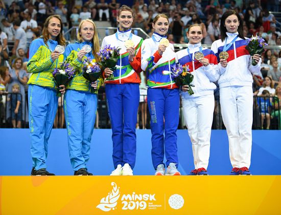 Belarus European Games Trampoline Gymnastics