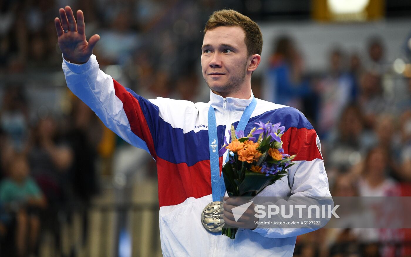 Belarus European Games Trampoline Gymnastics