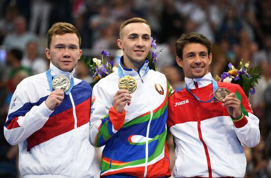 Belarus European Games Trampoline Gymnastics