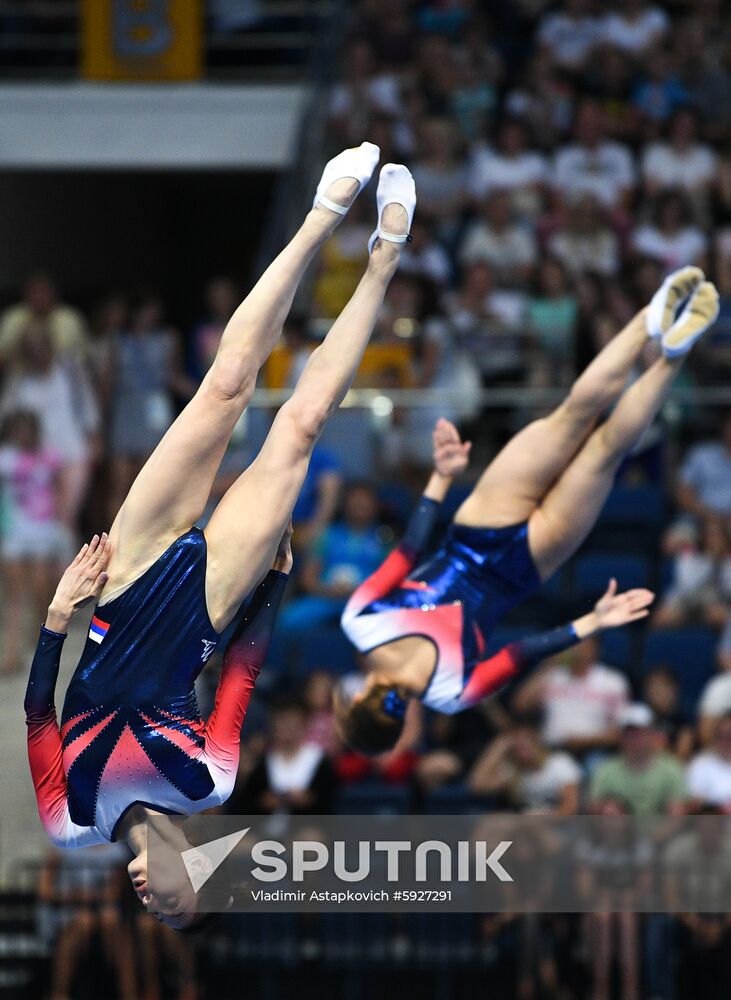Belarus European Games Trampoline Gymnastics