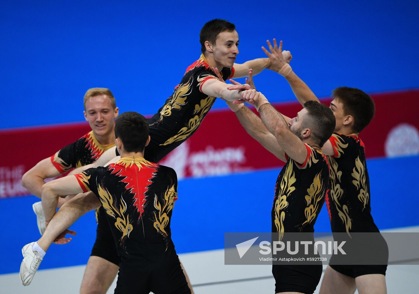 Belarus European Games Aerobic Gymnastics