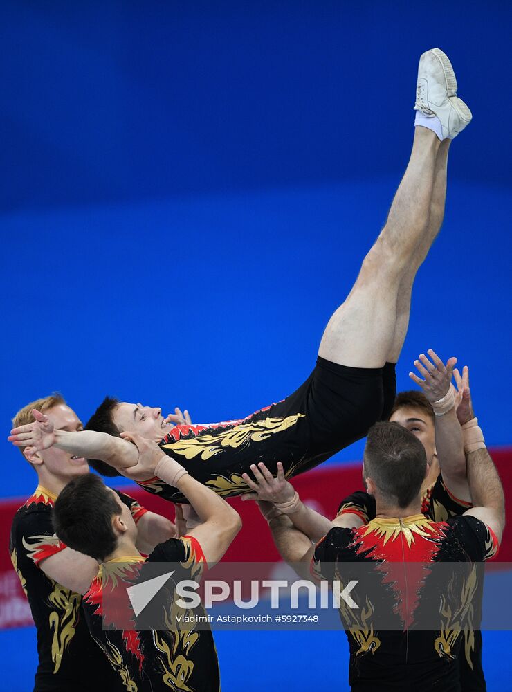 Belarus European Games Aerobic Gymnastics