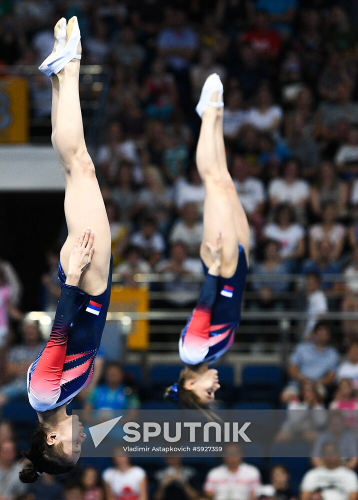 Belarus European Games Trampoline Gymnastics