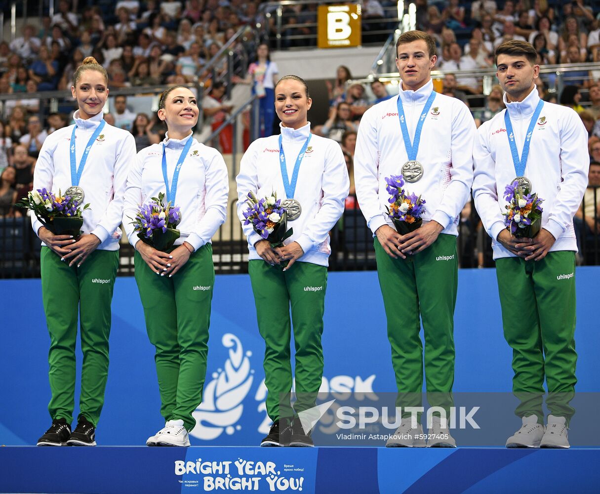 Belarus European Games Aerobic Gymnastics