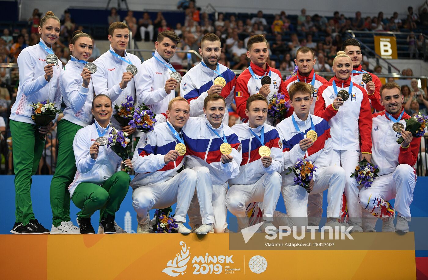 Belarus European Games Aerobic Gymnastics