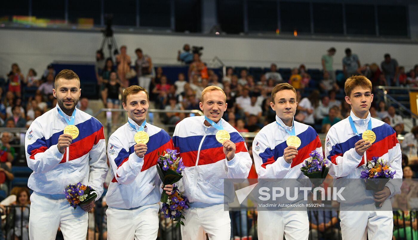 Belarus European Games Aerobic Gymnastics