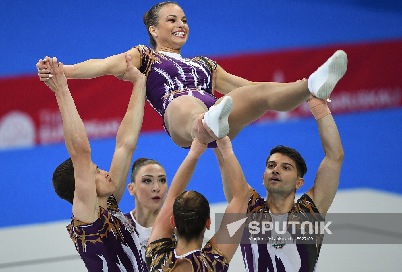 Belarus European Games Aerobic Gymnastics