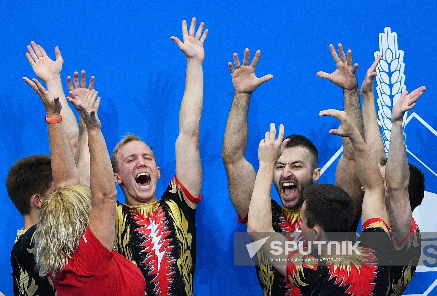 Belarus European Games Aerobic Gymnastics