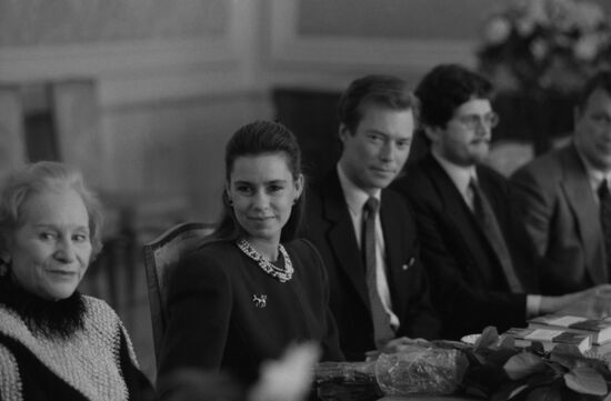 Luxembourg delegation visits USSR