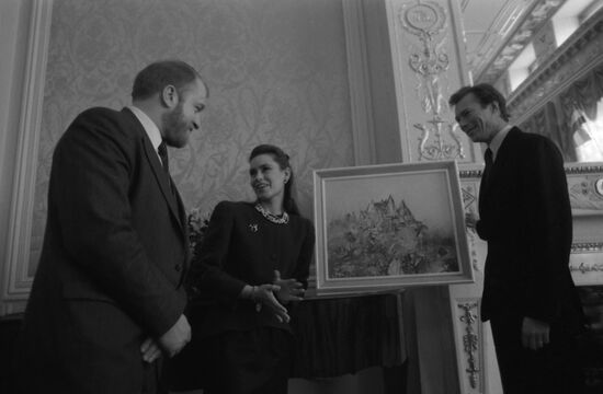 Luxembourg delegation visits USSR