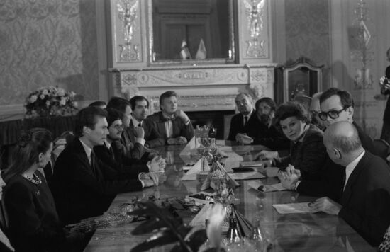 Luxembourg delegation visits USSR