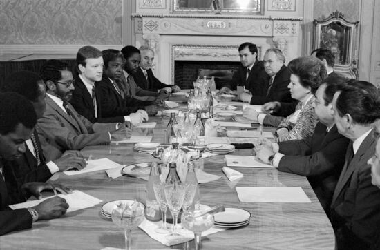 Republic of Mozambique's party and government delegation visit USSR