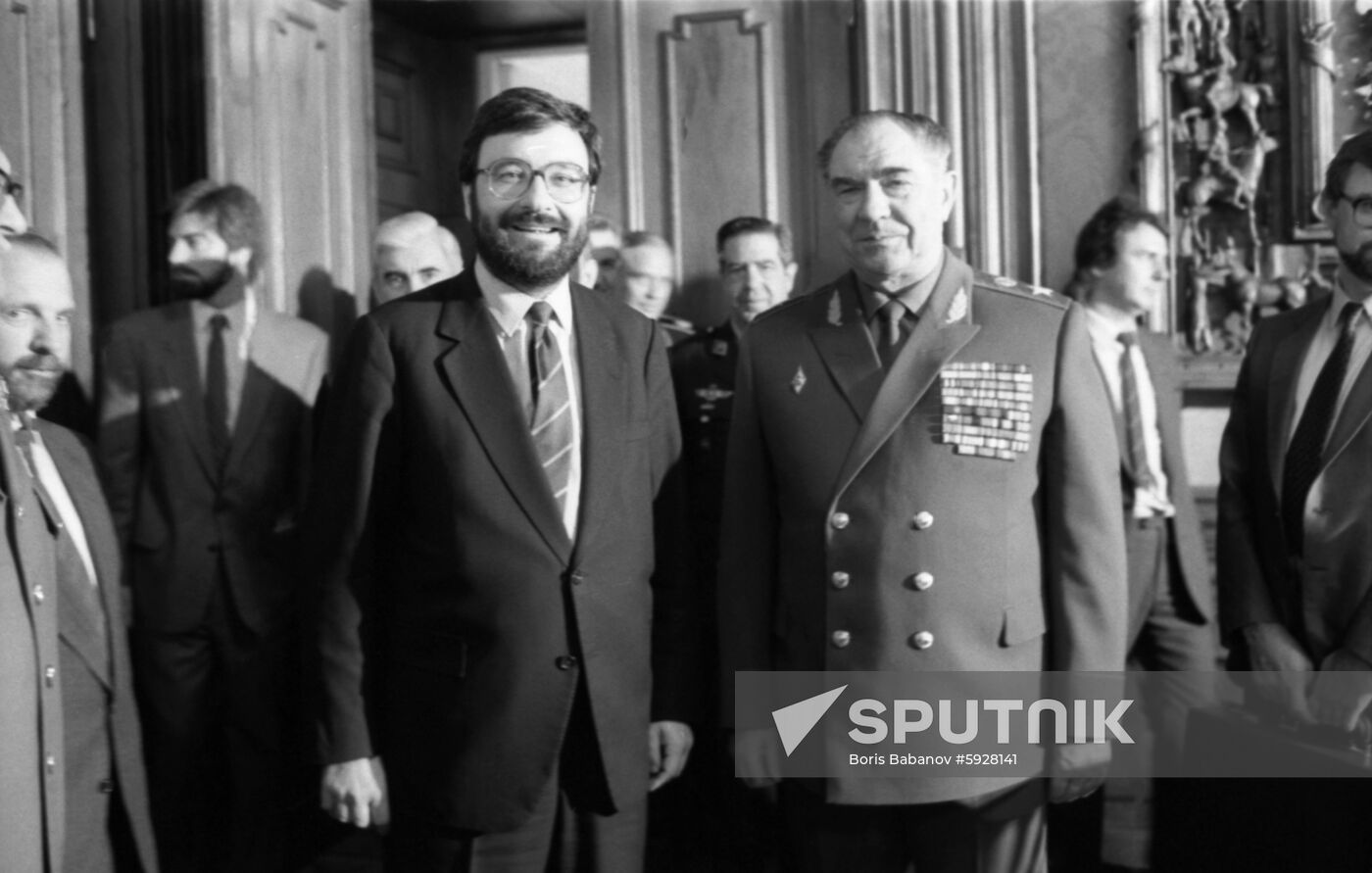 Spanish delegation visits USSR