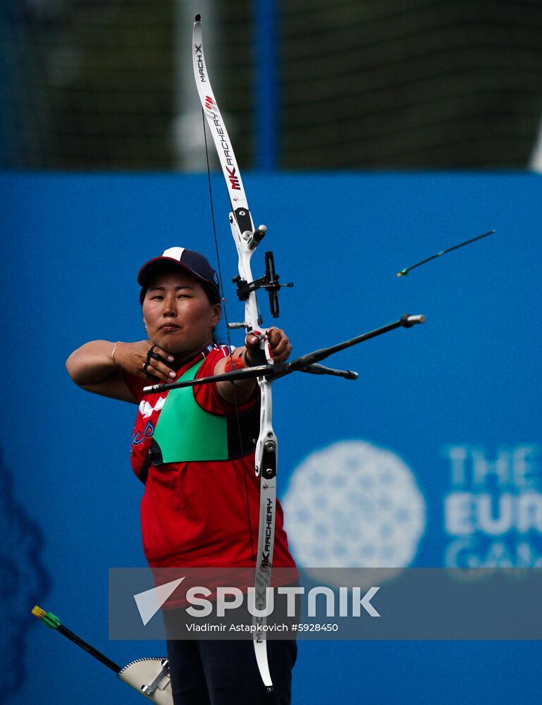 Belarus European Games Archery