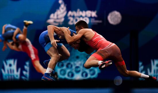 Belarus European Games Wrestling