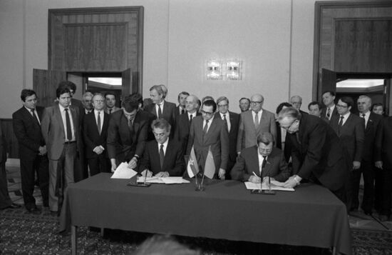 Chairman of Montenegrin Parliament's Executive Council Vuko Vukadinovic visits USSR